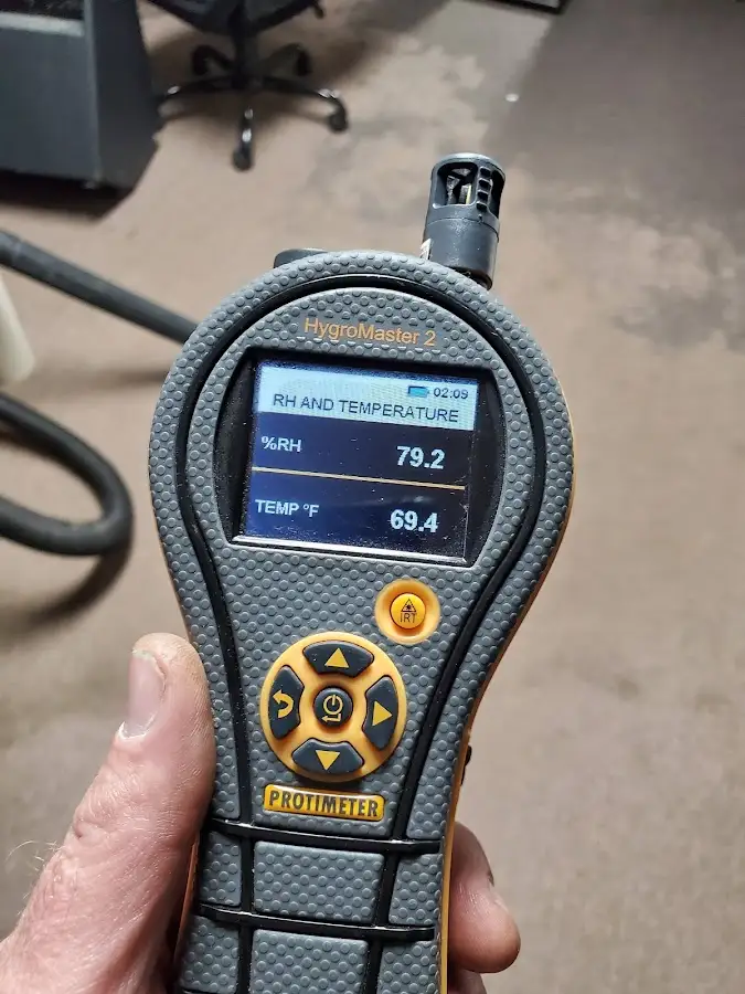 Moisture meter humidity assessment for Fire & Smoke Damage Restoration in Traverse City